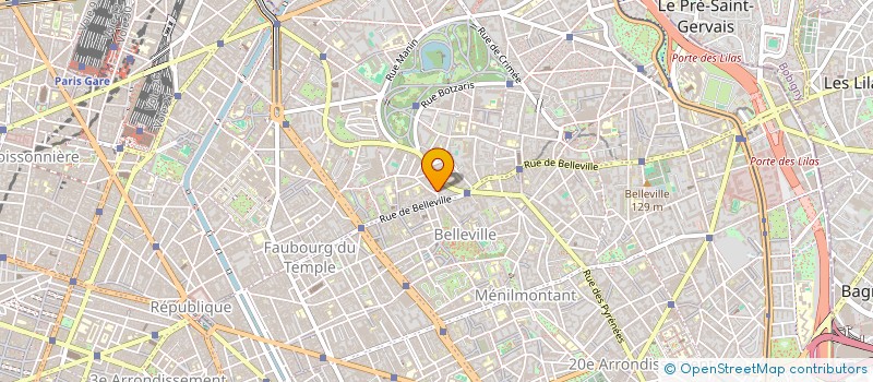 localisation de l'entreprise 10 FRANCS  PARIS