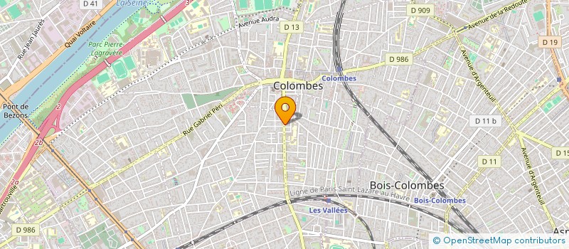 localisation de l'entreprise 10 GABRIEL à COLOMBES