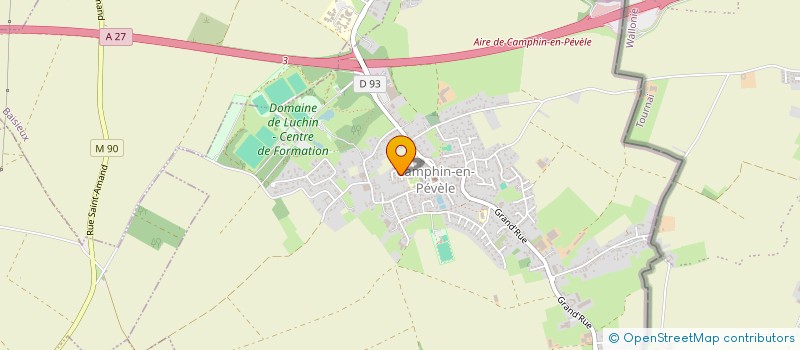 localisation de l'entreprise 10 GRAND RUE  CAMPHIN-EN-PEVELE
