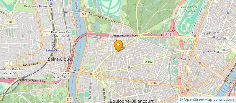 localisation de l'entreprise 10 KILOS DE CAROTTES à BOULOGNE-BILLANCOURT