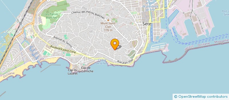 localisation de l'entreprise 10 MALESHERBES  SETE