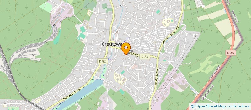 localisation de l'entreprise 10 NOVEMBRE PRODUCTION  CREUTZWALD