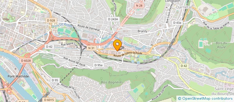 localisation de l'entreprise 10 PLACE DU VIEUX MARCHE à ROUEN