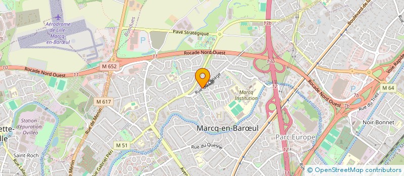 localisation de l'entreprise 10 POURCENT  MARCQ-EN-BARUL