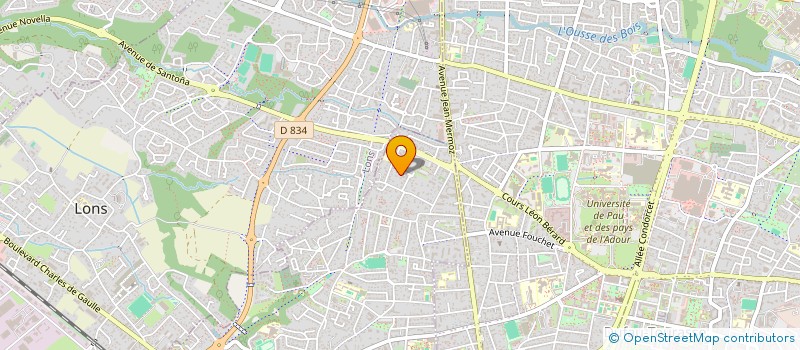 localisation de l'entreprise 10 R A  BILLERE