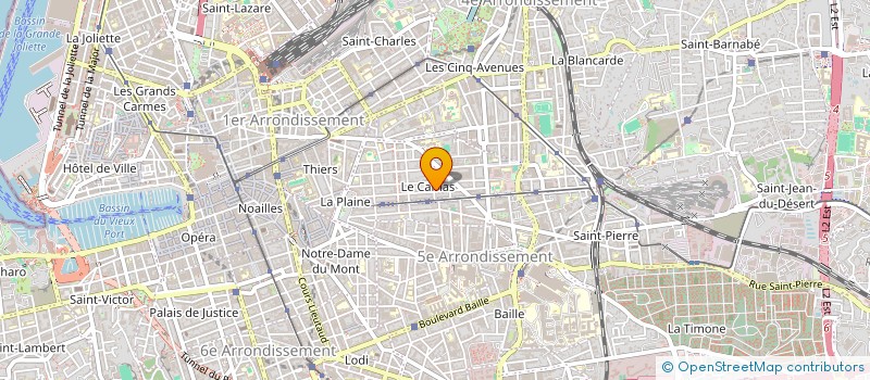 localisation de l'entreprise 10 R EGLISE ST MICHEL à MARSEILLE