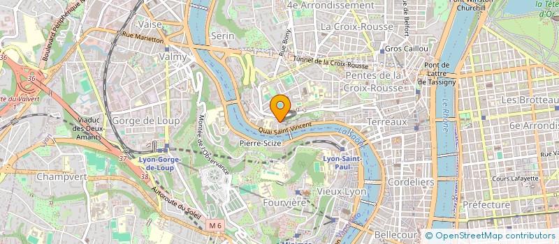 localisation de l'entreprise 10 RUE DE LA MUETTE à LYON