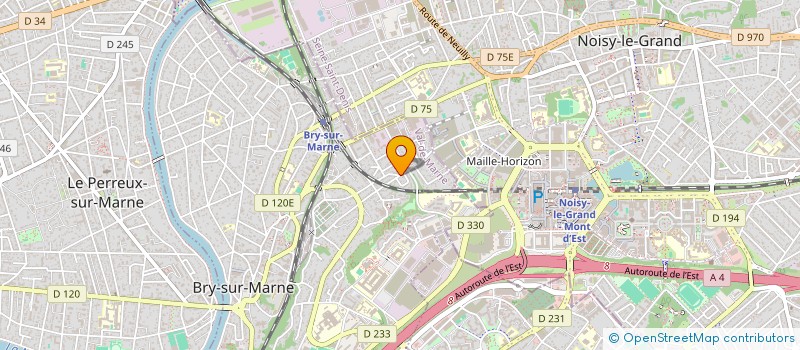 localisation de l'entreprise 10 RUE DU FOUR  BRY-SUR-MARNE