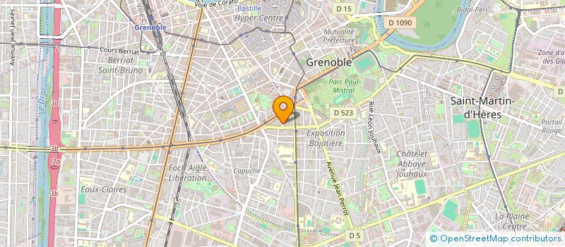 localisation de l'entreprise 10 RUE PAUL JANET  GRENOBLE