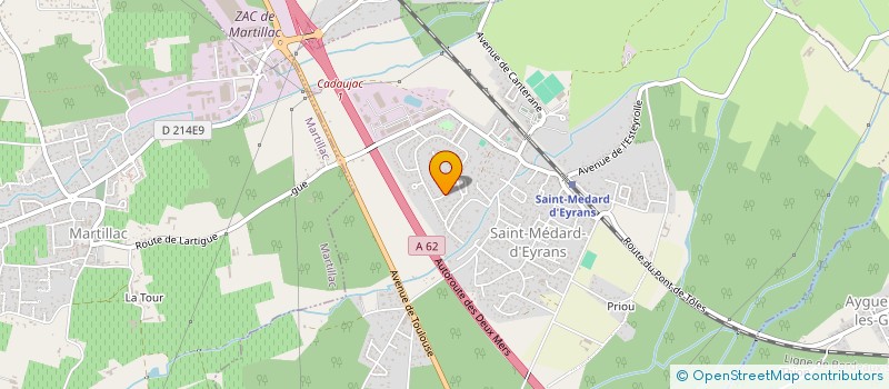 localisation de l'entreprise 10 SECONDES ET DES BROUETTES  BORDEAUX