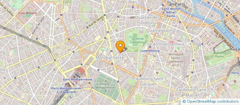 localisation de l'entreprise 10 VAVIN  PARIS