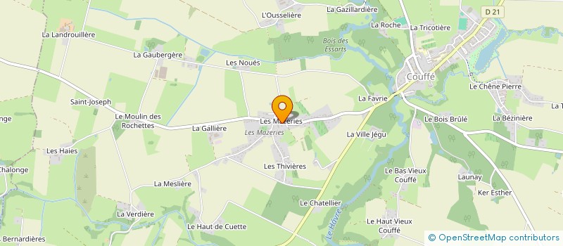 localisation de l'entreprise 10 VERRES & D'ETE  COUFFE