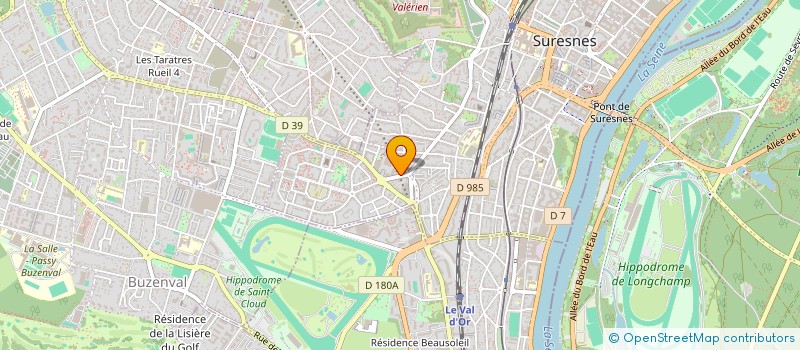 localisation de l'entreprise 100 000 MEDECINS  PARIS