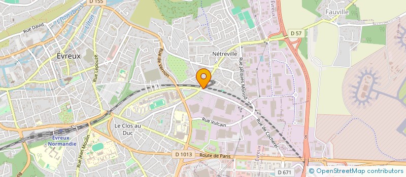 localisation de l'entreprise 100 % AUTOS à MONTREUIL