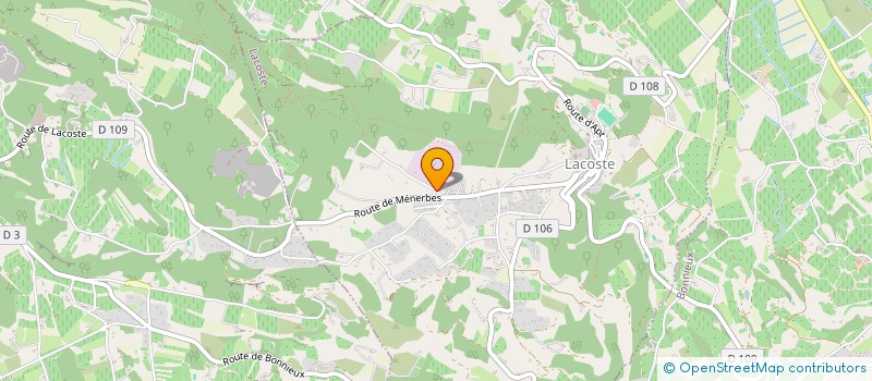 localisation de l'entreprise 100 CIBLES  LACOSTE