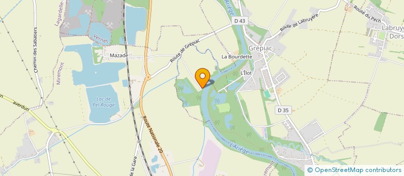 localisation de l'entreprise 100 % COMBAT TOULOUSE  GREPIAC