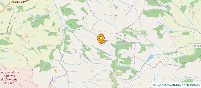 localisation de l'entreprise 100 D TOUR  HOUNOUX