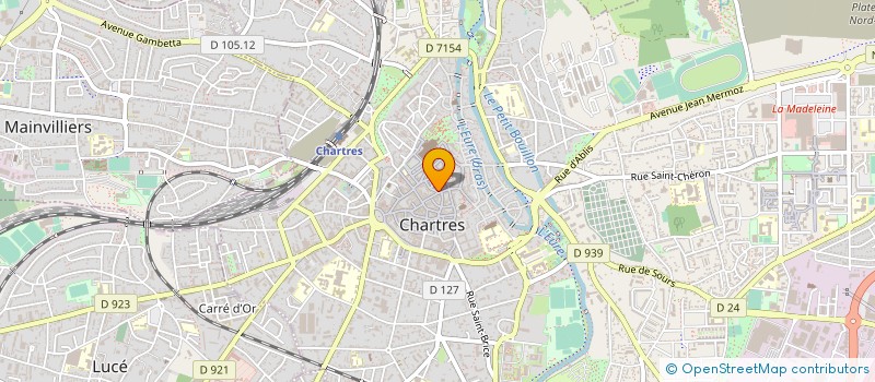 localisation de l'entreprise 100% DIAGIMMO à CHARTRES