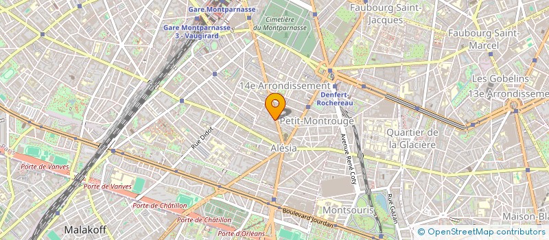 localisation de l'entreprise 100% ELECTRIC  PARIS