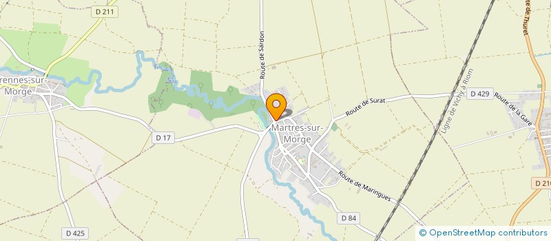 localisation de l'entreprise 100% FESTIBIERE CLERMONT  AUBIERE