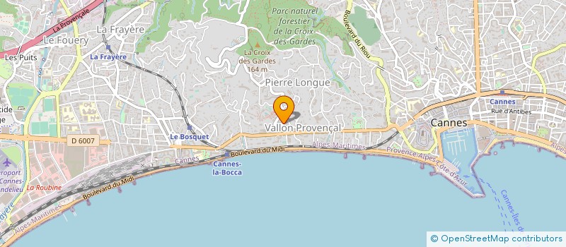 localisation de l'entreprise 100 FOIS BON à CANNES