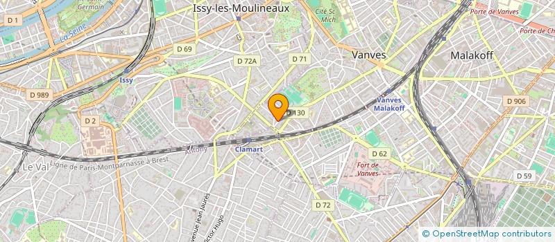 localisation de l'entreprise 100 LIMITS à VANVES