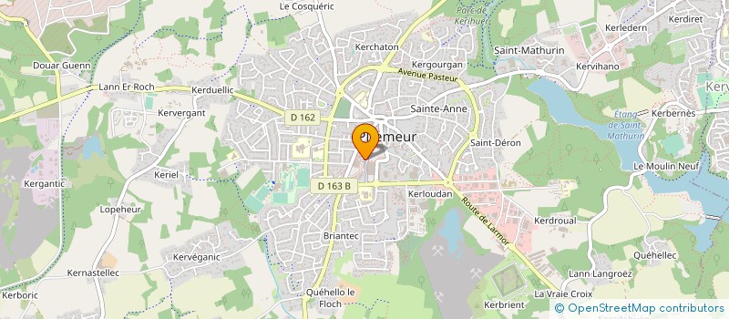 localisation de l'entreprise 100 % PLOEMEUR à PLOEMEUR