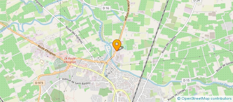 localisation de l'entreprise 100 POUR 100 2 ROUES à CAVAILLON