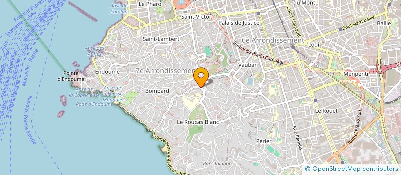 localisation de l'entreprise 1000 A BORD  MARSEILLE