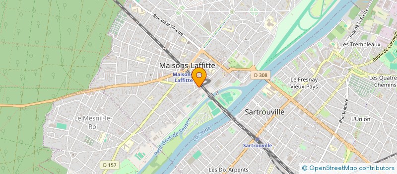 localisation de l'entreprise 1000 ALBUMS à MAISONS-LAFFITTE