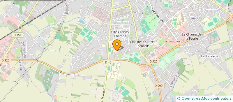 localisation de l'entreprise 1000 BRACELETS POUR UN PROJET à CHATEAUROUX