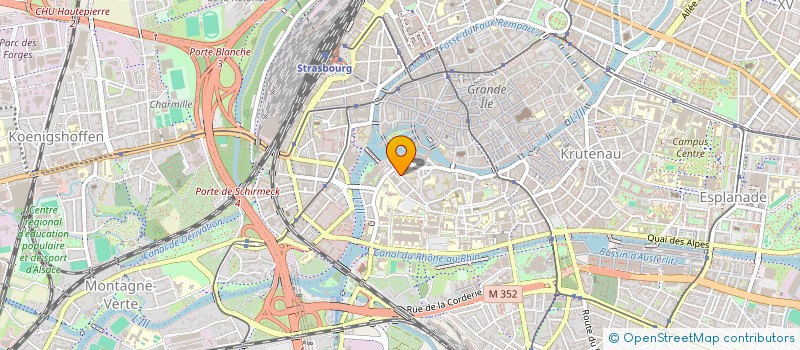 localisation de l'entreprise 1000 COPIES à STRASBOURG