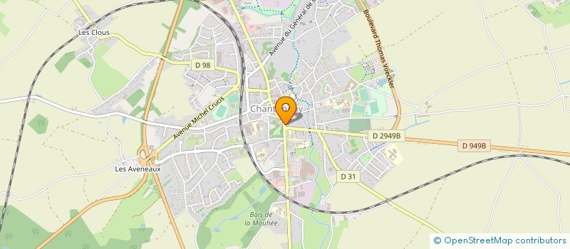 localisation de l'entreprise 1000 DEGRES à CHANTONNAY