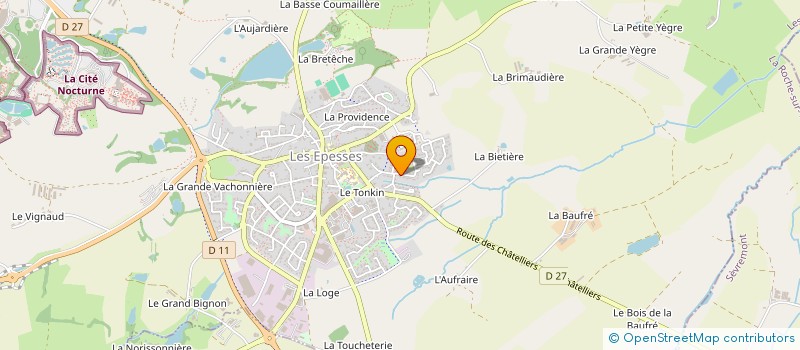 localisation de l'entreprise 1000 ET UNE ID à LES EPESSES