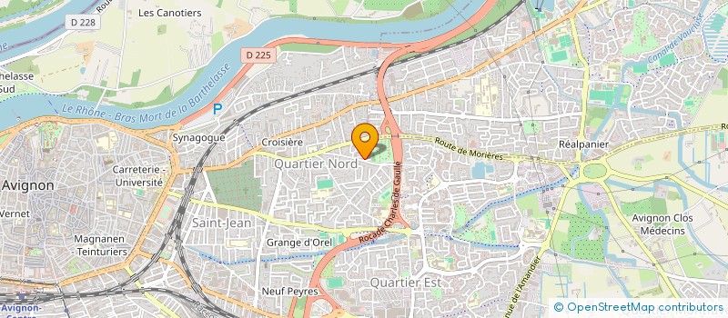 localisation de l'entreprise 1000 PATTES  AVIGNON