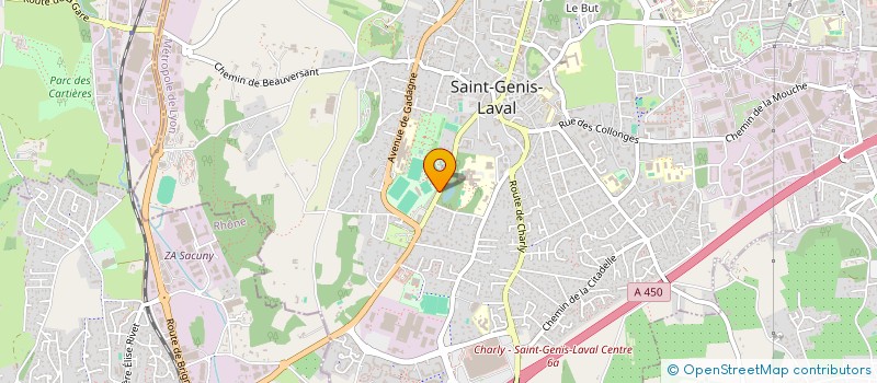 localisation de l'entreprise 1000 VIES à SAINT-GENIS-LAVAL