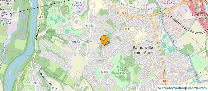 localisation de l'entreprise 1000 VOLTS PRODCUTION à RAMONVILLE-SAINT-AGNE