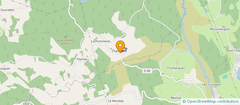 localisation de l'entreprise 1000 WATTS  SAINT-SETIERS