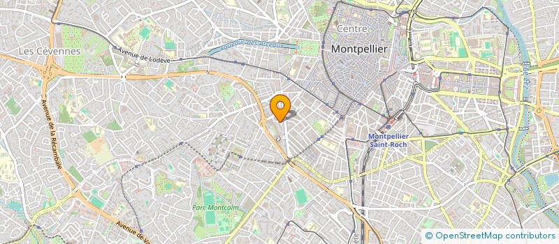 localisation de l'entreprise 1000 ZOLA à MONTPELLIER