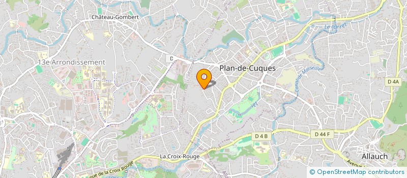 localisation de l'entreprise 1000PARTENAIRES  PLAN-DE-CUQUES