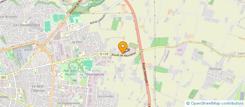 localisation de l'entreprise 1001 BAIES  MONTOISON