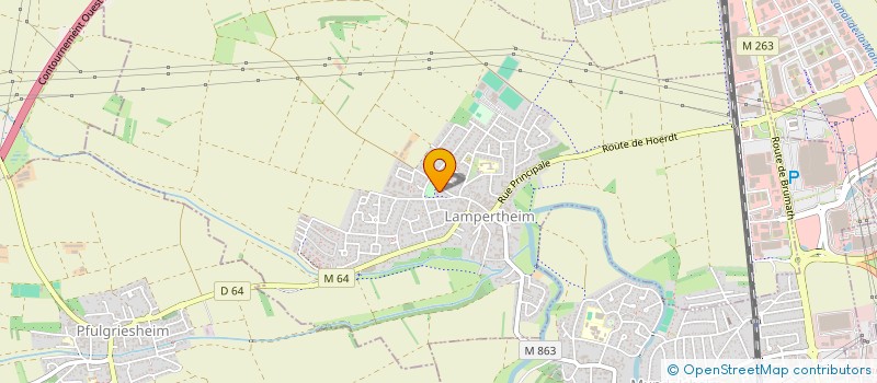 localisation de l'entreprise 1001 CARREAUX  LAMPERTHEIM