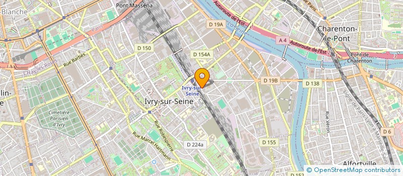 localisation de l'entreprise 1001 DJ  IVRY-SUR-SEINE