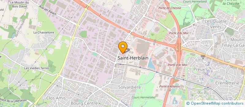 localisation de l'entreprise 1001 K6 à COUERON