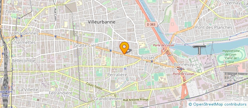 localisation de l'entreprise 1001 MPBC à VILLEURBANNE