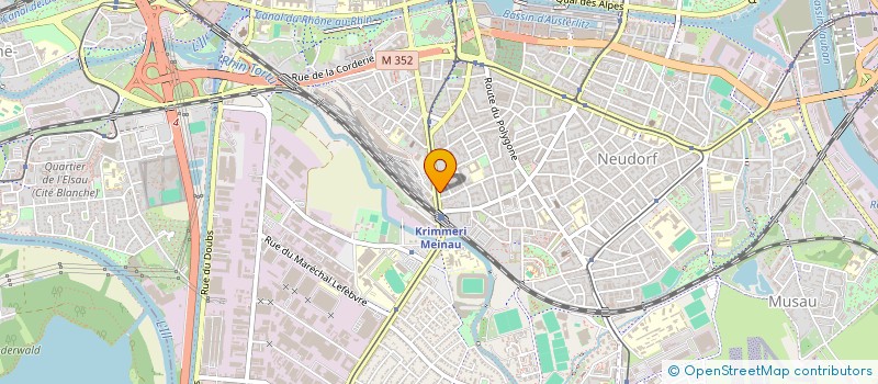 localisation de l'entreprise 1001 ROUES ROLLER à STRASBOURG