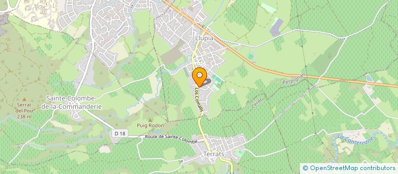 localisation de l'entreprise 1001 SERVICES  LLUPIA