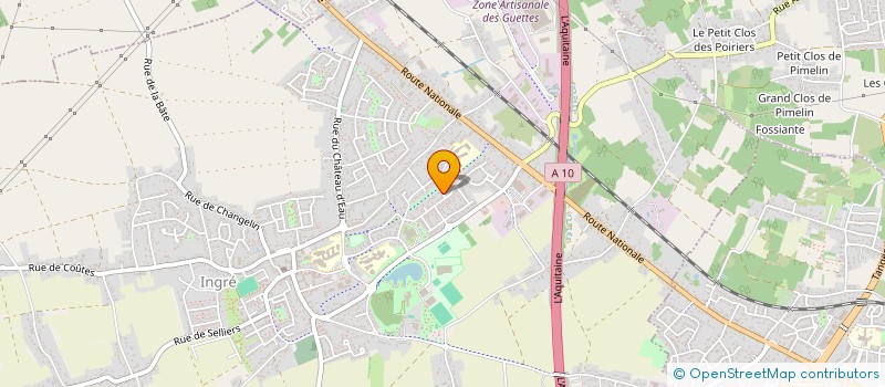 localisation de l'entreprise 1001 TAXIS  CHAILLY-EN-GATINAIS