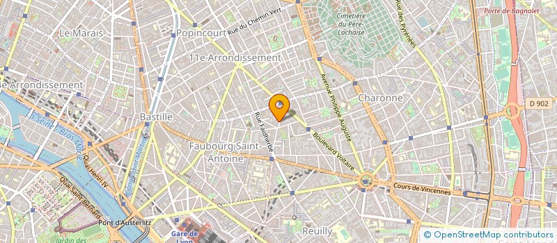 localisation de l'entreprise 1001 TESTS à PARIS