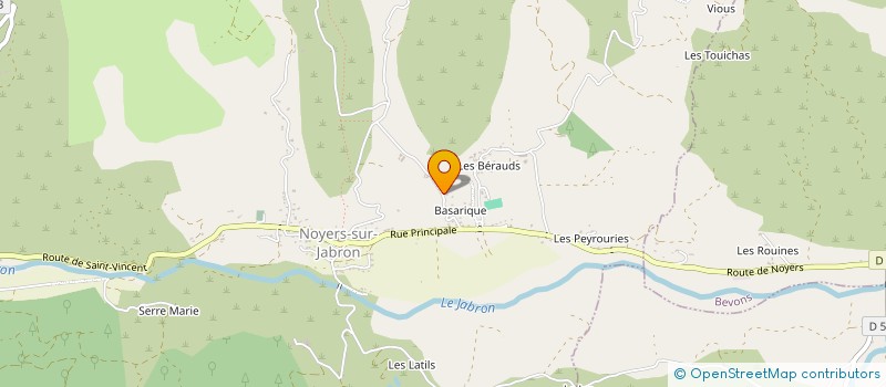 localisation de l'entreprise 1004 à NOYERS-SUR-JABRON